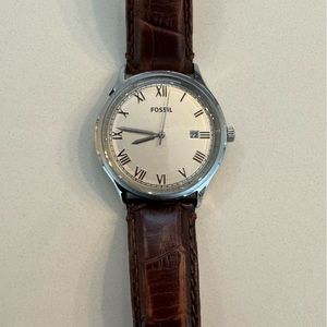 Fossil Watch - Brown Leather Strap
